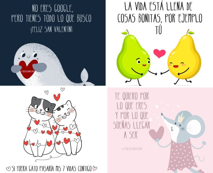 Frases de SAN VALENTÍN (felicitaciones bonitas para tu amor) - Pequeocio