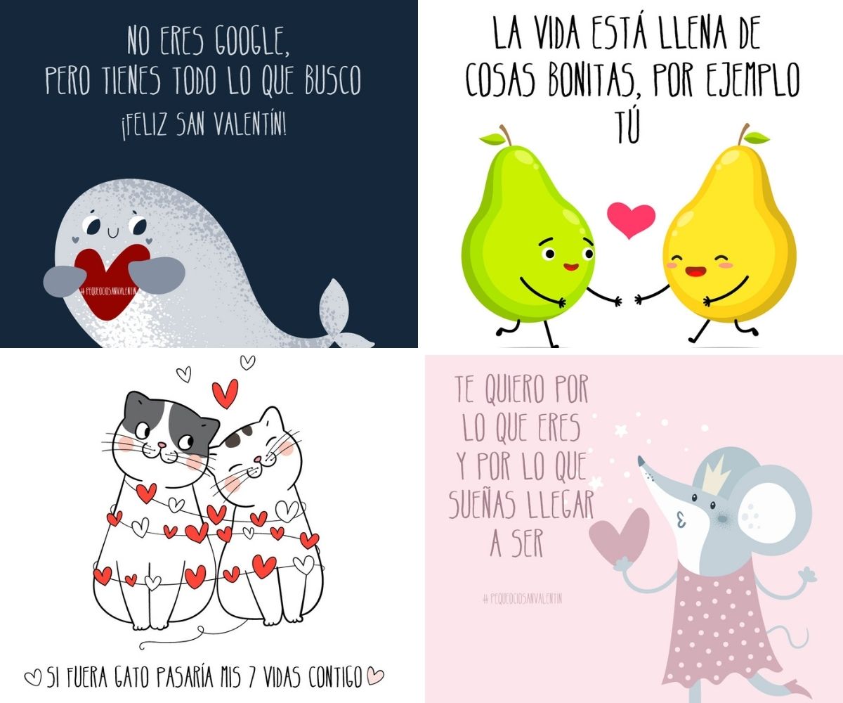 Frases de SAN VALENTÍN (felicitaciones bonitas para tu amor) - Pequeocio