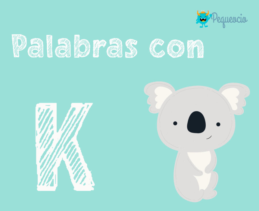 ejemplos de palabras con k
