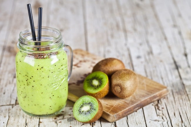 Como Hacer Smoothie De Kiwi