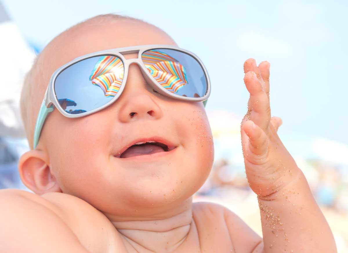 100% protección UV y POLARIZADAS MUY CÓMODAS gracias a su banda ajustable de neopreno desde 0 meses a 2 años y medio KiddoSun Gafas de sol POLARIZADAS para bebés y niños regalo ideal para bebes. 