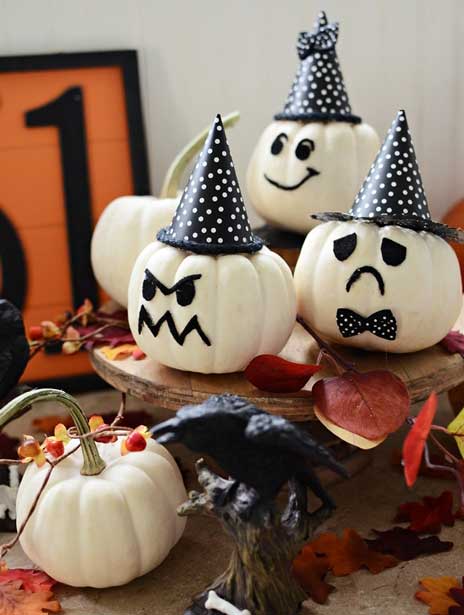 Calabazas Decoradas Fáciles Para Halloween