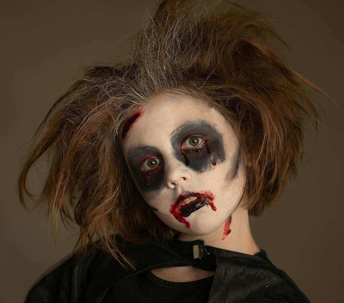 Maquillaje De Zombie Para Niños