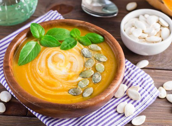 crema de calabaza receta facil