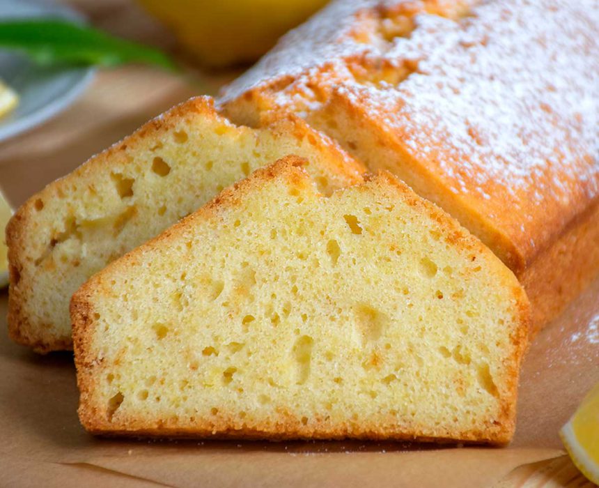 bizcocho de limón sin gluten