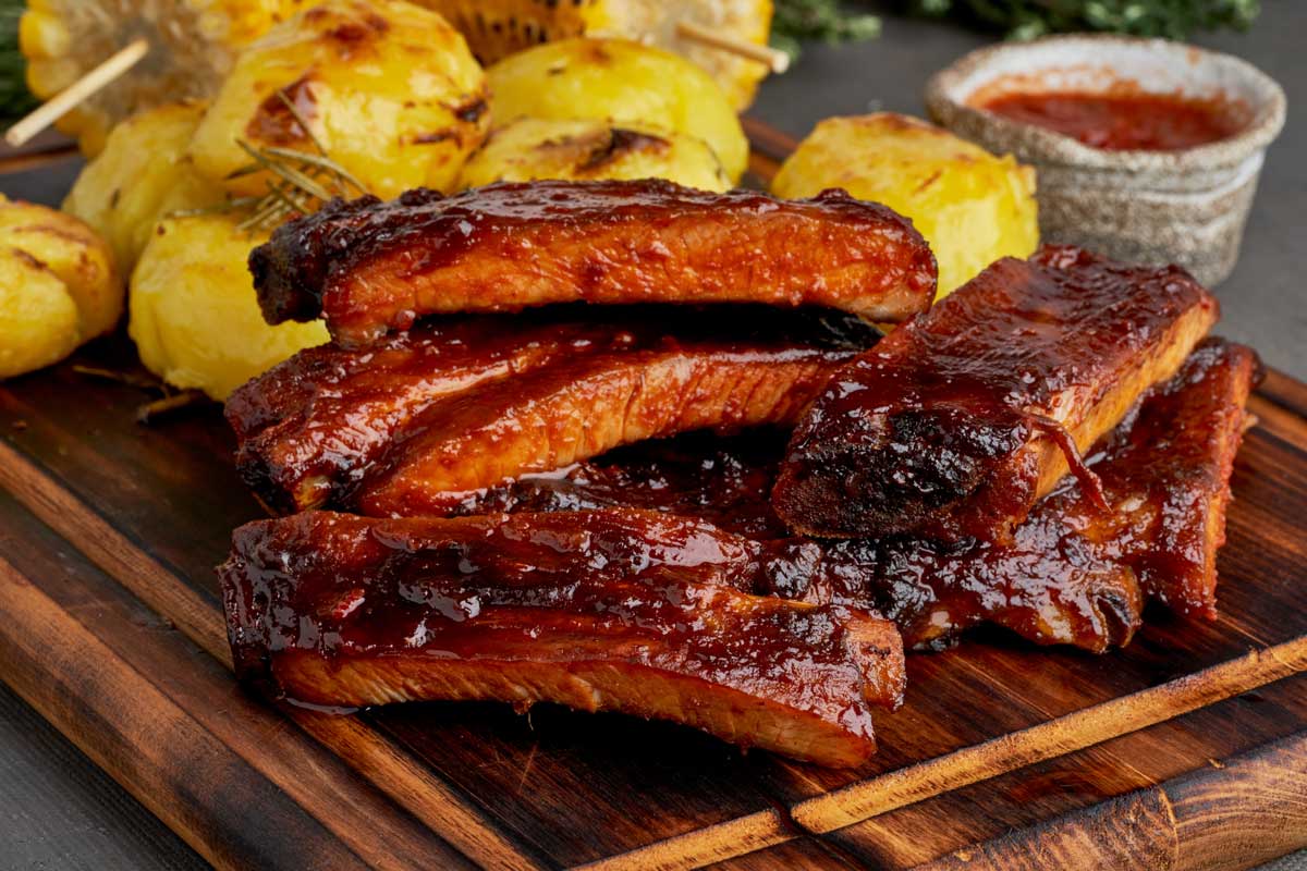 Costillas Al Horno Con Patatas