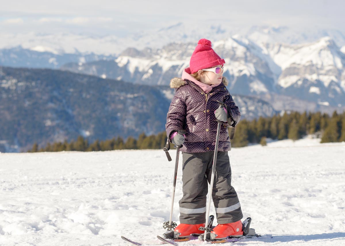 esquiar en Andorra con niños