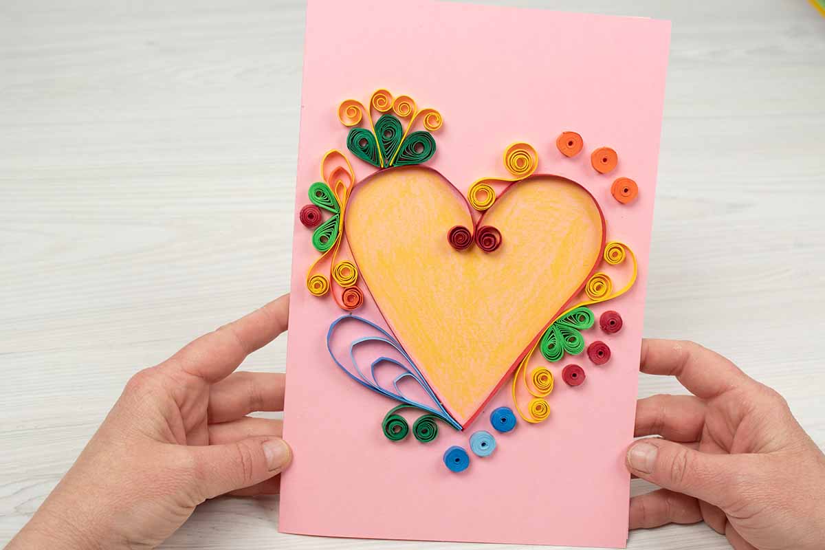 Tarjeta Día De La Madre Quilling