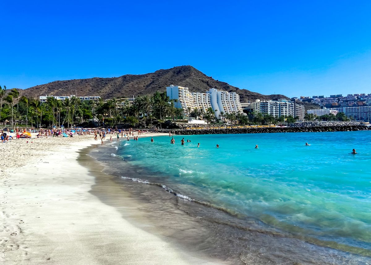 Playa Anfi Del Mar Gran Canaria Para Niños