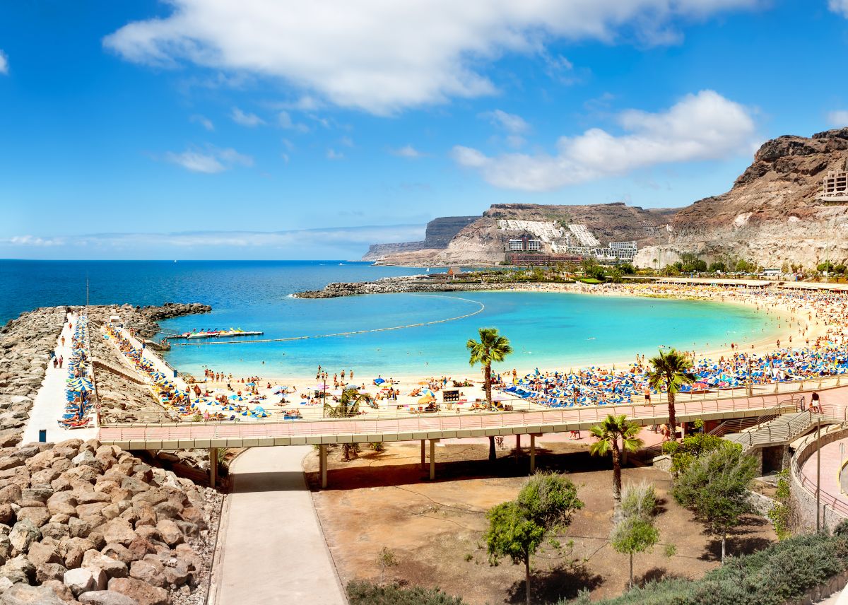 Playa De Amadores Gran Canaria Para Niños