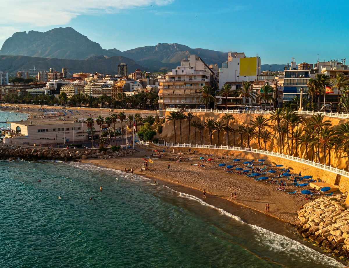 Playa De Mal Pas Benidorm Casco Antiguo