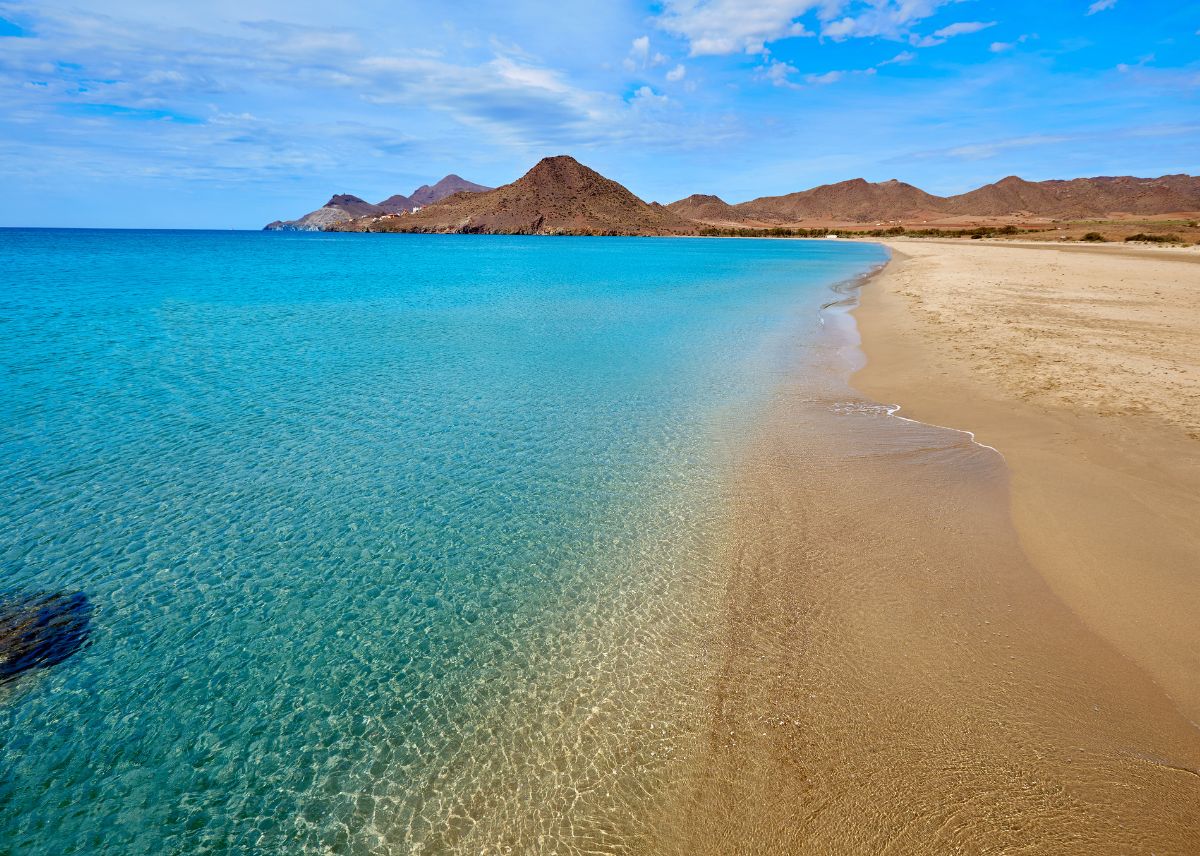 Playa Los Genoveses Cabo De Gata Con Ninos