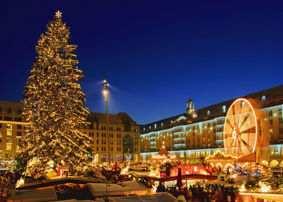 Mercado Navideño Dresden Alemania