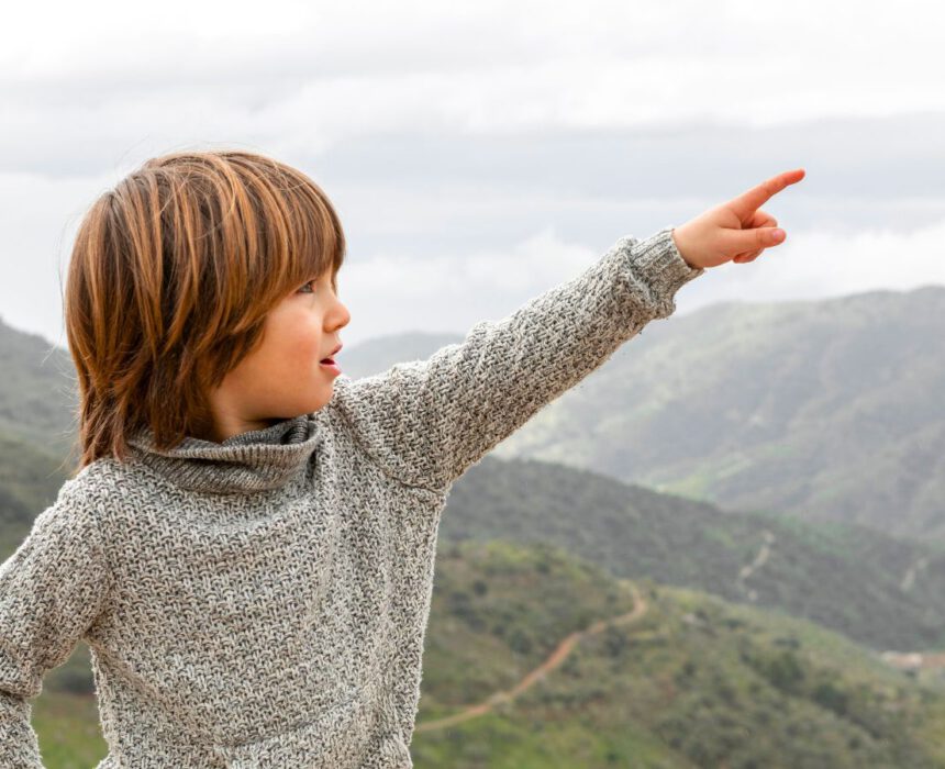 Jaca Huesca con niños