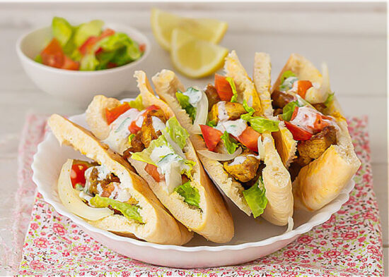 shawarma de pollo casero receta