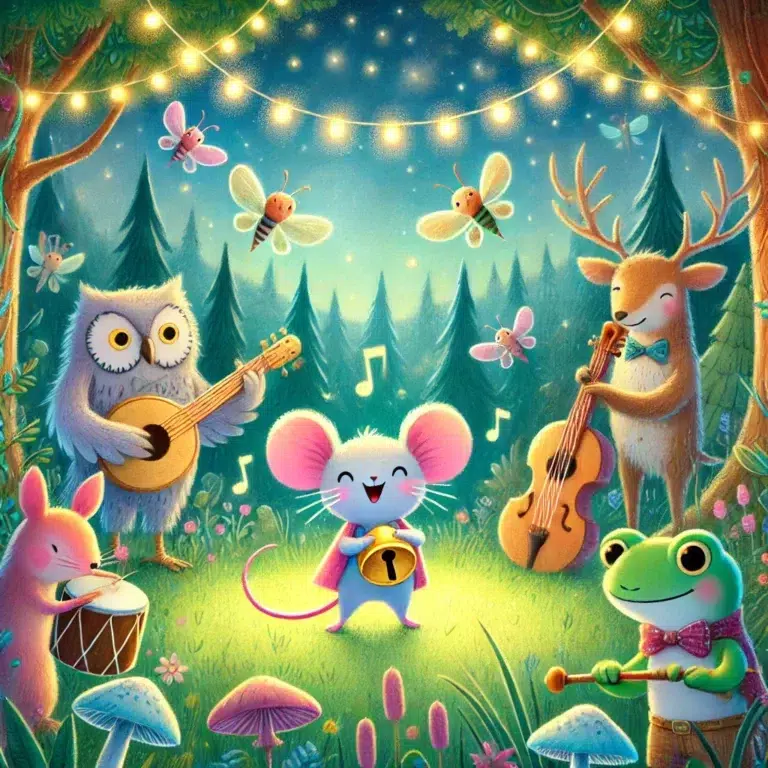El concierto del Bosque Mágico cuento infantil