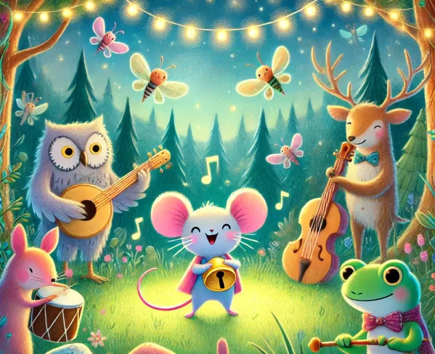 El concierto del Bosque Mágico cuento infantil