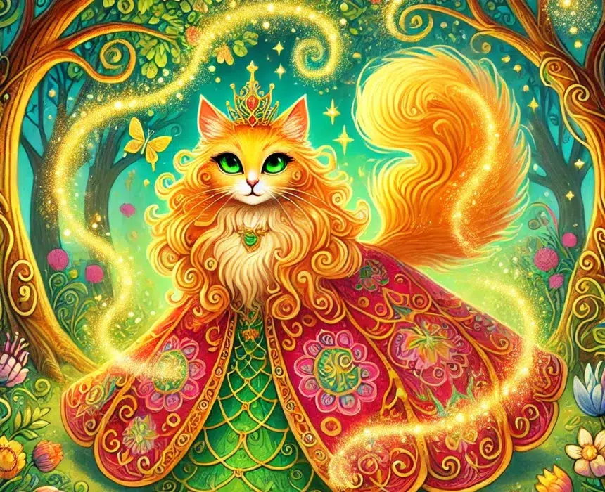 cuento de la gata encantada