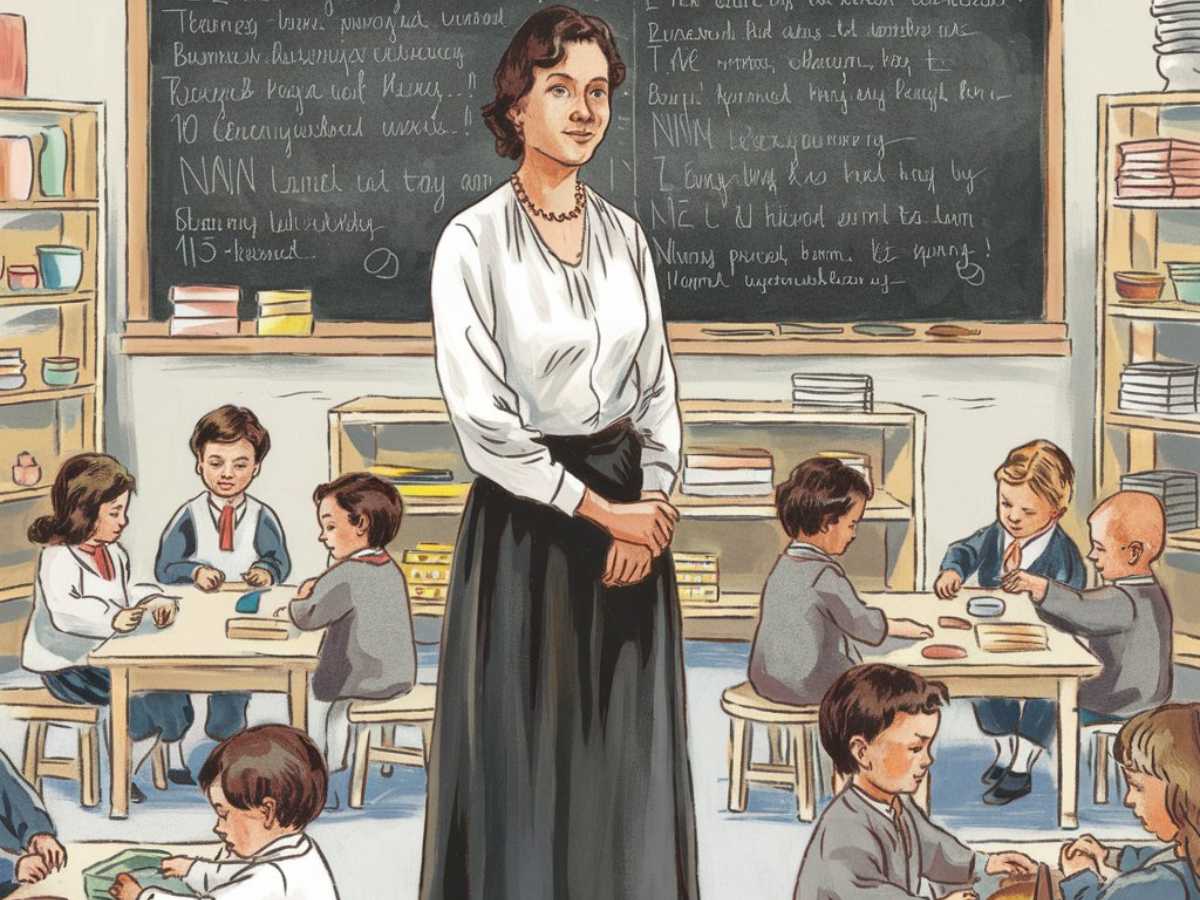 Maria Montessori La Mujer Que Revolucion La Educaci n Pequeocio