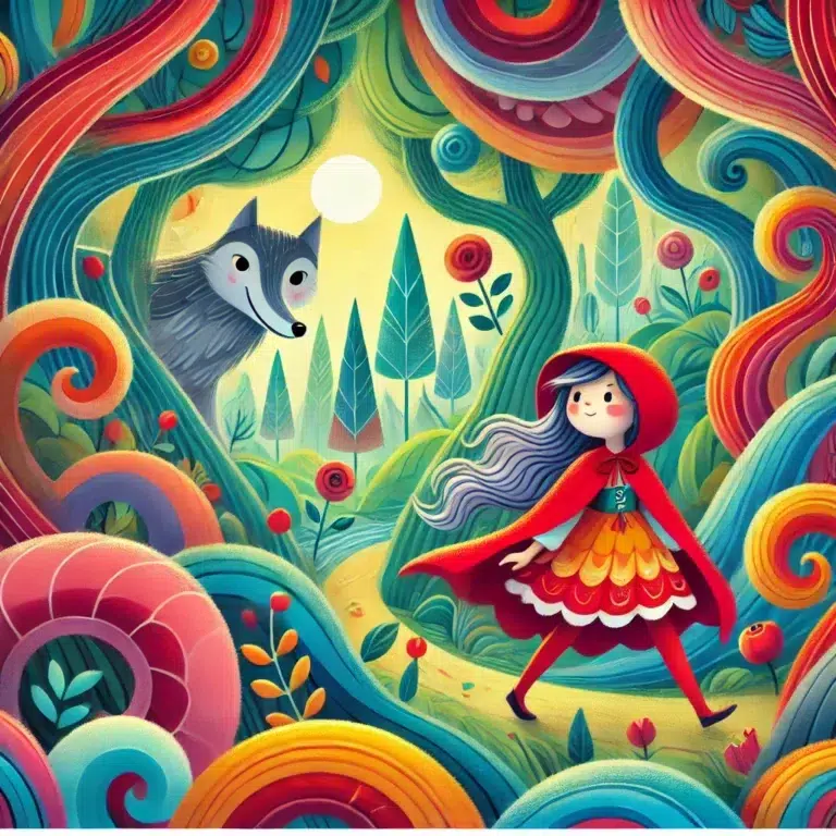 Cuento de Caperucita Roja en in inglés "Little Red Riding Hood"