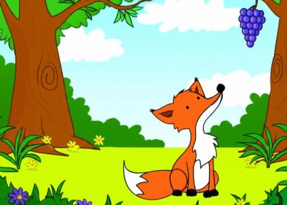 Fábula Infantil La Zorra Y Las Uvas