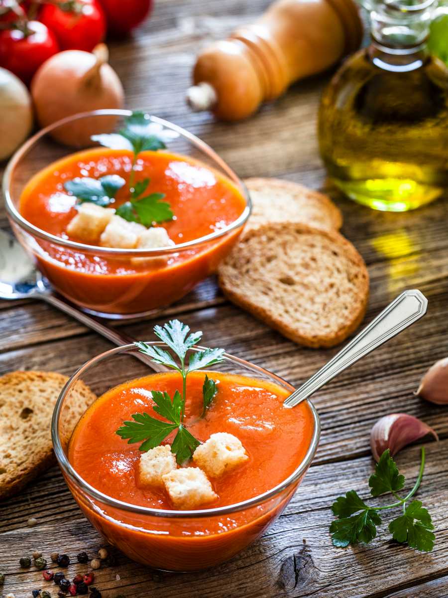 Gazpacho Andaluz - Pequeocio Gazpacho Andaluz Receta Tradicional