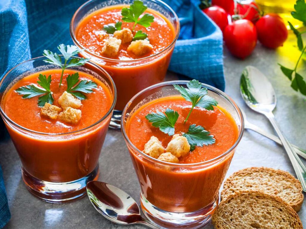 Gazpacho andaluz casero