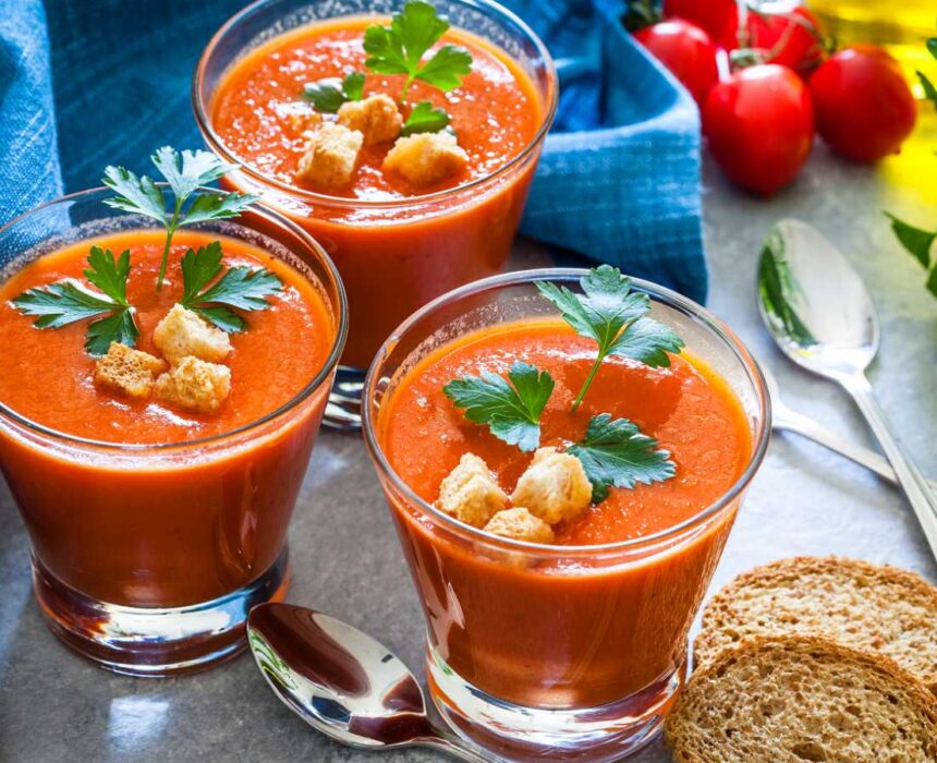 Gazpacho andaluz casero