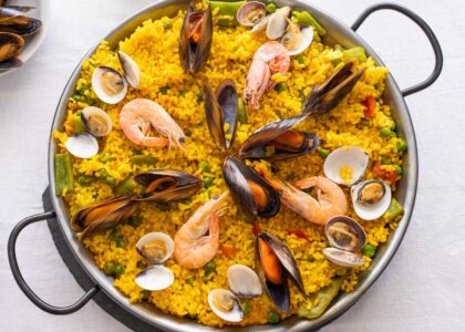Paella De Marisco Receta Fácil