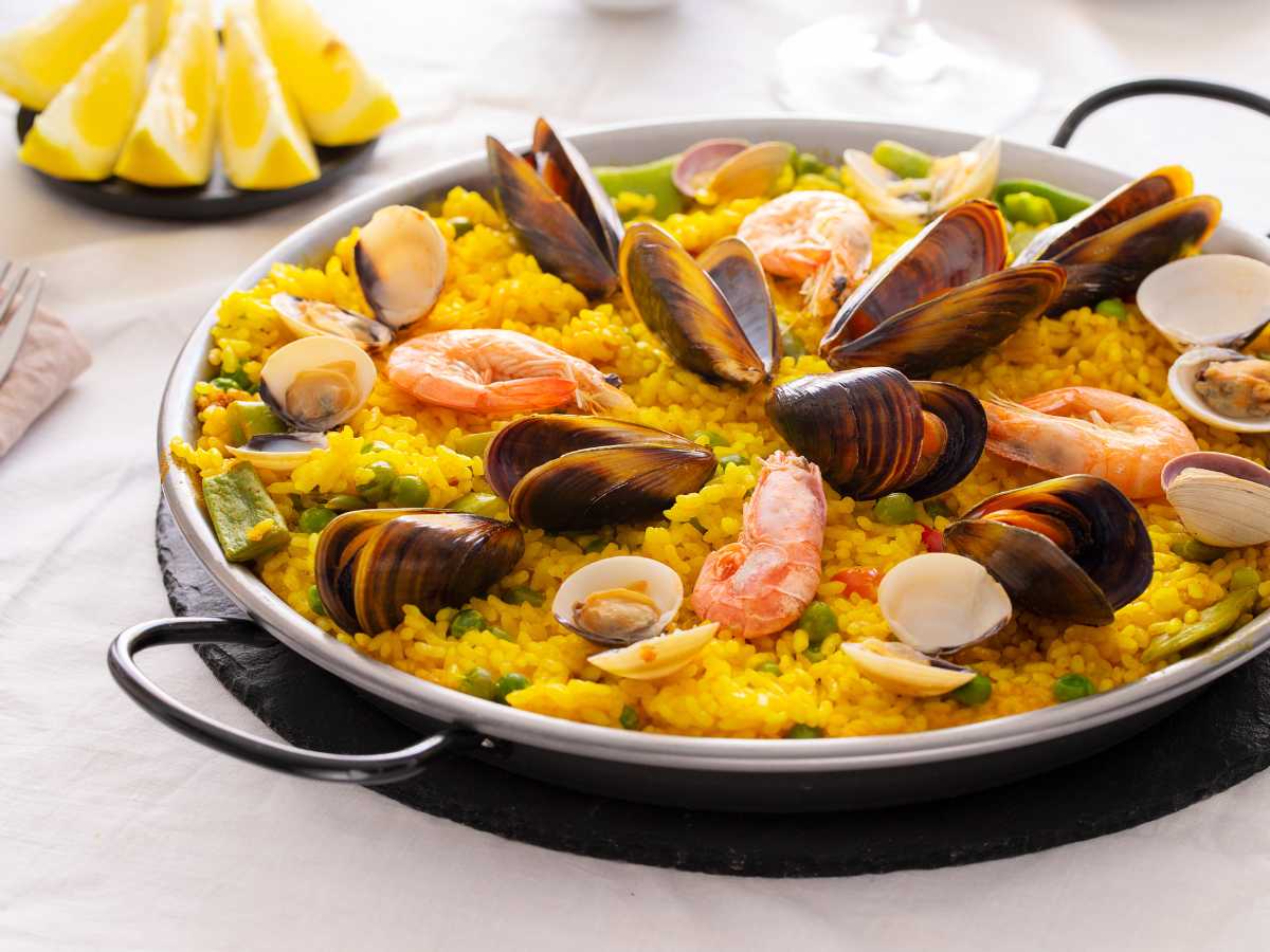 Paella De Marisco Receta