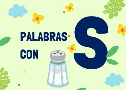 Ejemplos De Palabras Con S
