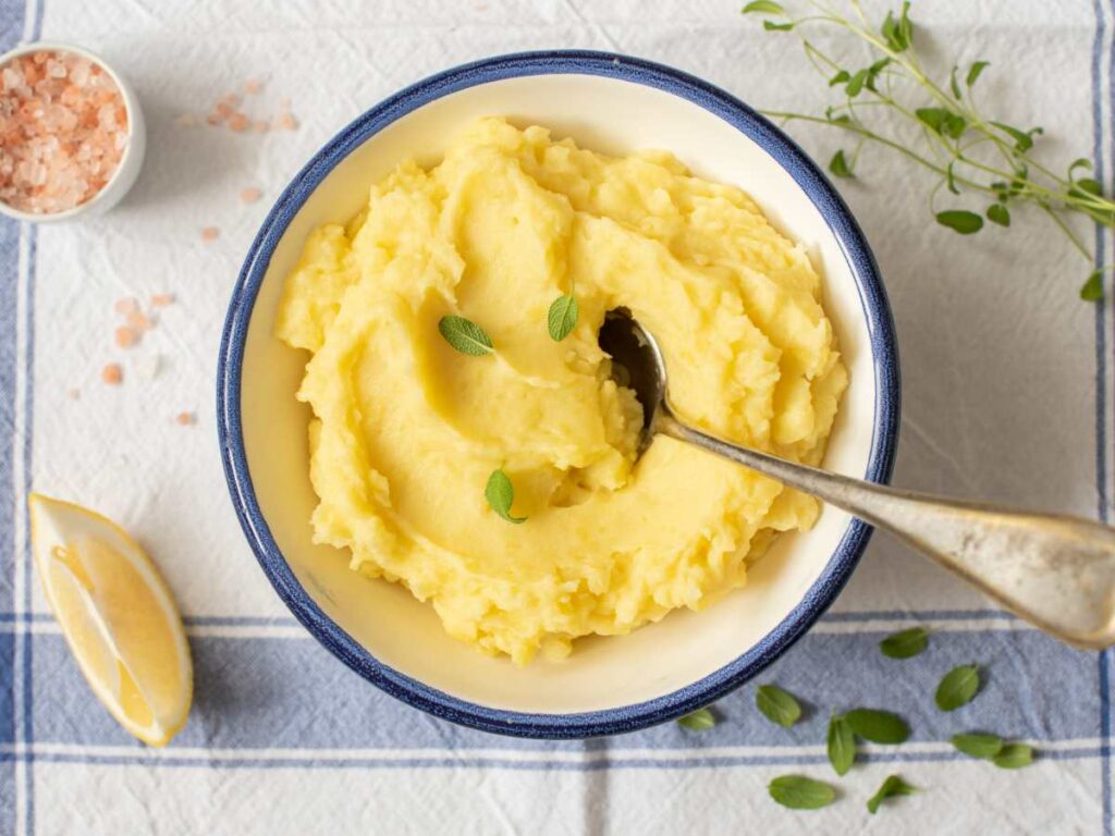 Puré de patatas receta
