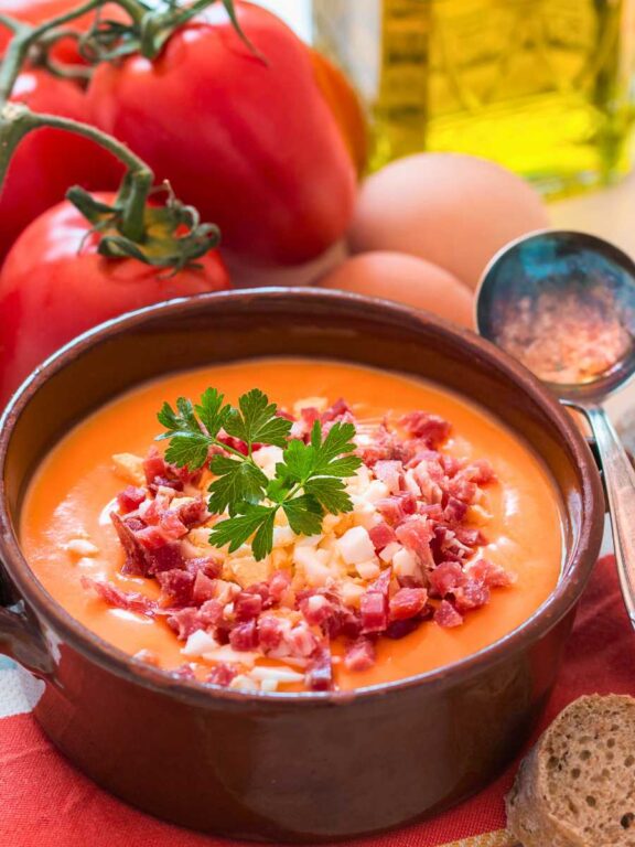 Salmorejo Cordobés Tradicional - Pequeocio Receta Fácil De Salmorejo