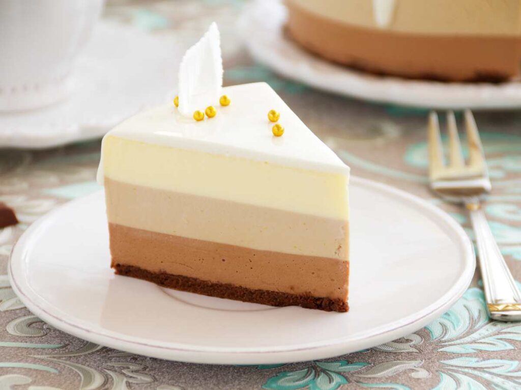 Receta tarta tres chocolates