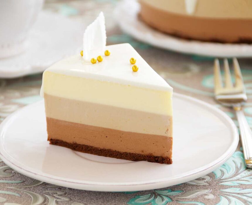 Receta tarta tres chocolates