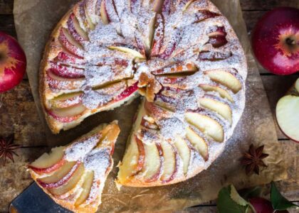 Receta De Bizcocho De Manzana