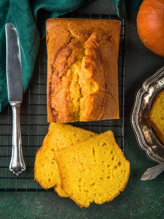 Bizcocho De Calabaza Casero (Esponjoso Y Fácil) - Pequeocio Receta Fácil De Bizcocho De Calabaza