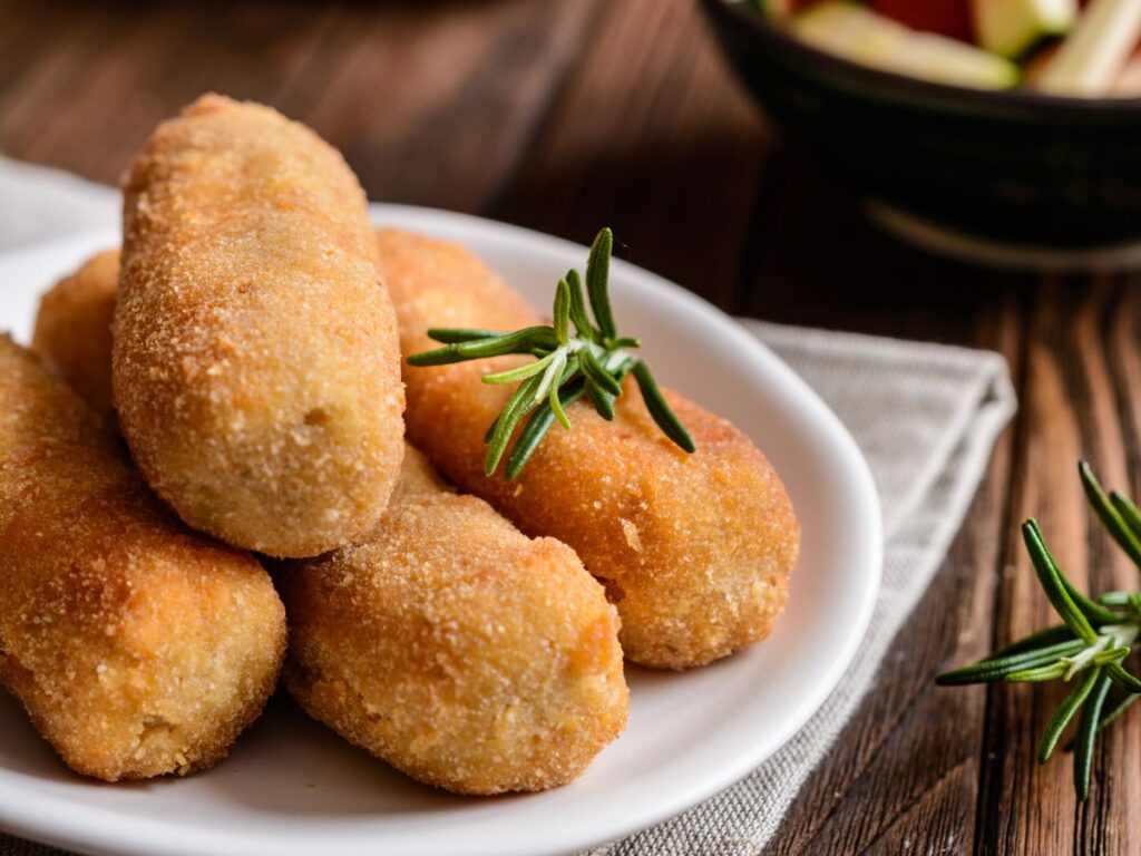 Receta de croquetas de pollo