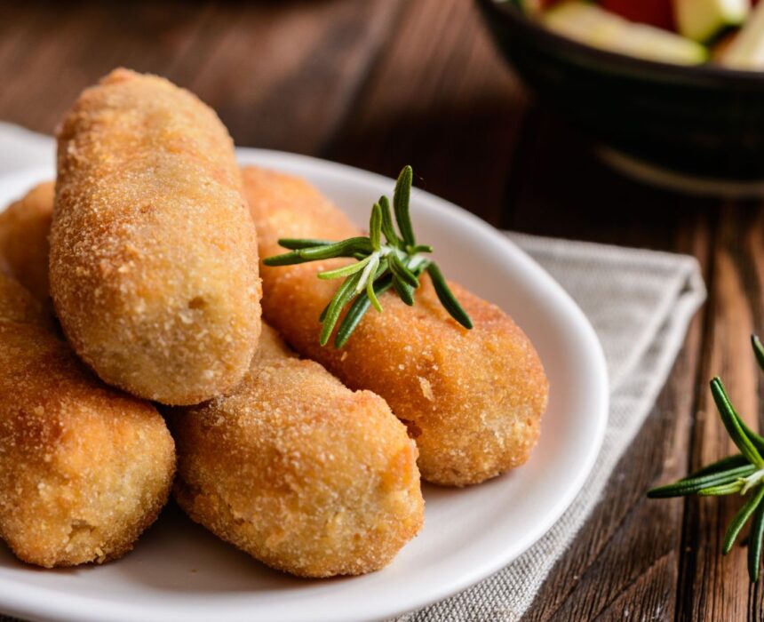 Receta de croquetas de pollo