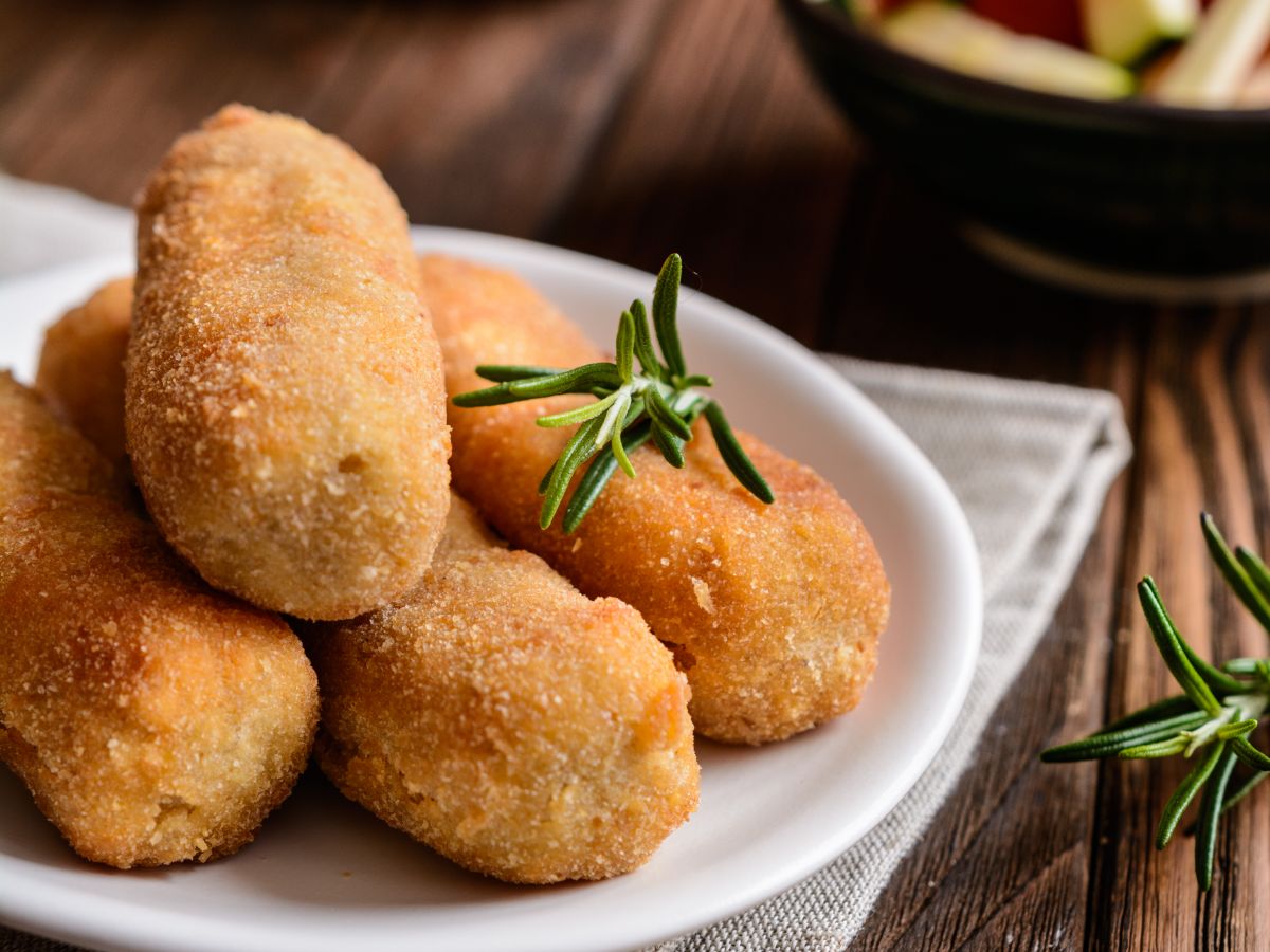 Receta de croquetas de pollo