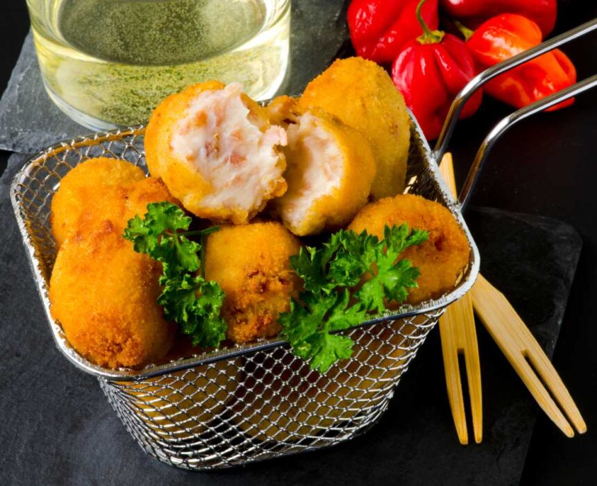 Receta fácil de croquetas de jamón