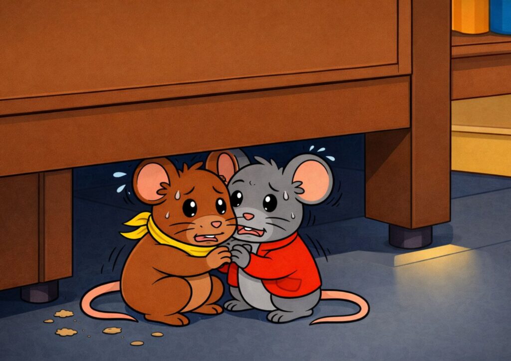Dibujo El Raton De Campo Y El Raton De Ciudad