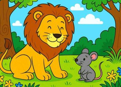 El León Y El Ratón Fábula