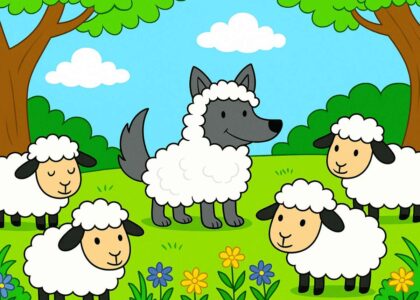 El Lobo Con Piel De Oveja - Fabula Esopo