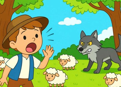 El Pastor Y El Lobo Fabula Corta Esopo