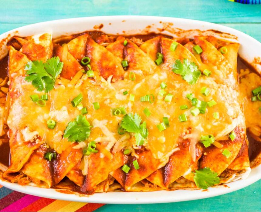 Recetas de enchiladas de pollo mexicanas