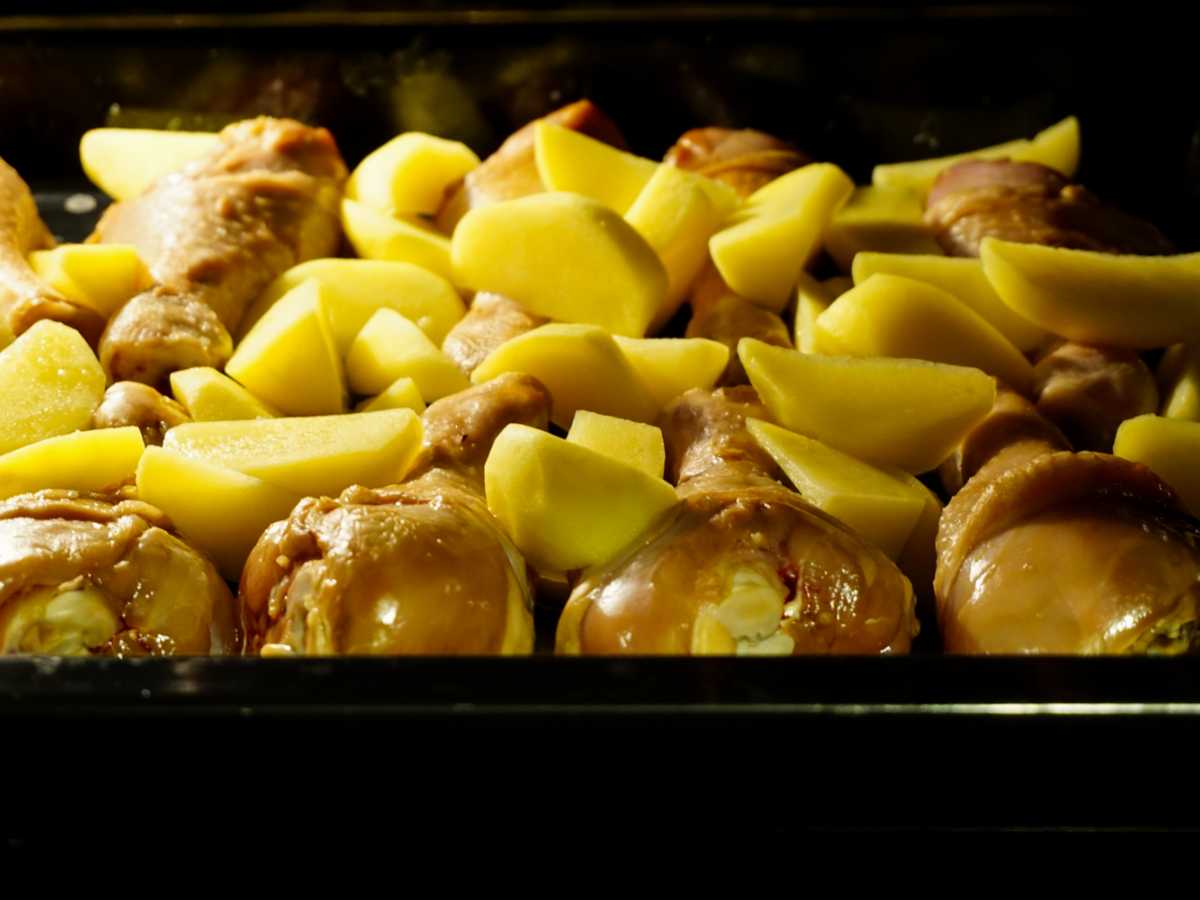 Muslos Pollo Asados