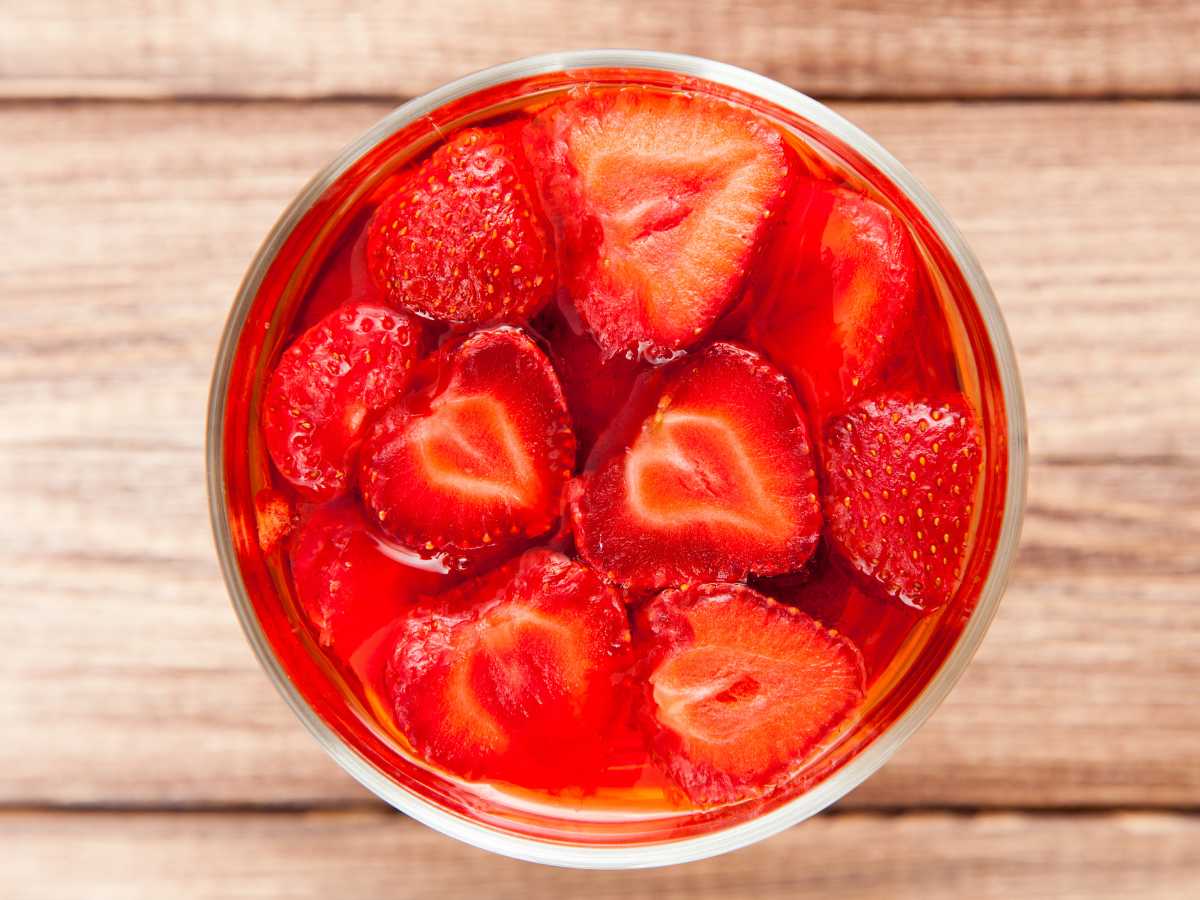 Panacota Fresas