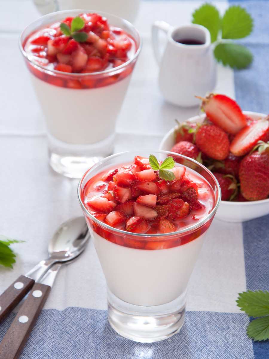 Panna Cotta (O Panacota) - Pequeocio Receta De Panacota Fácil