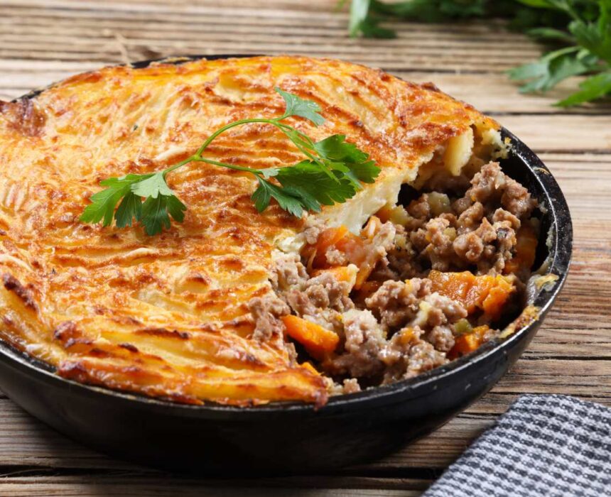 Pastel de carne molida